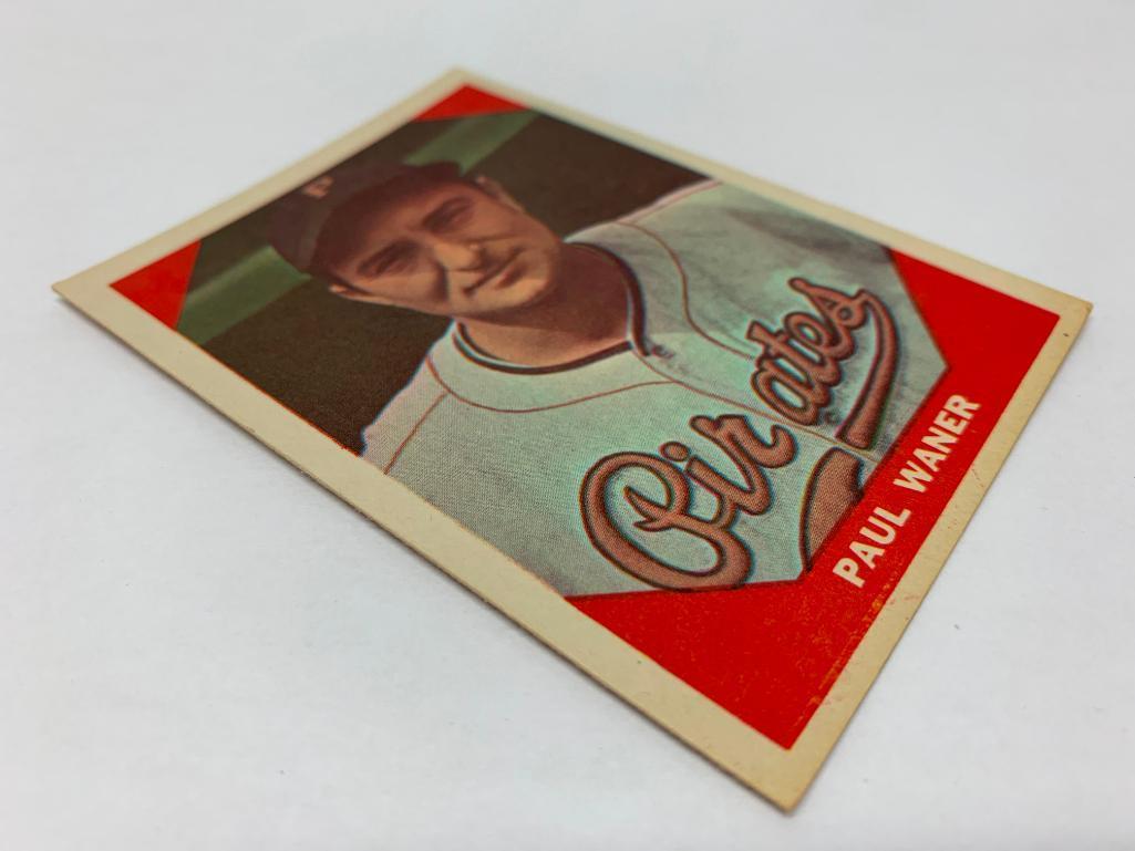 (5) 1960 Fleer Baseball Greats Cards