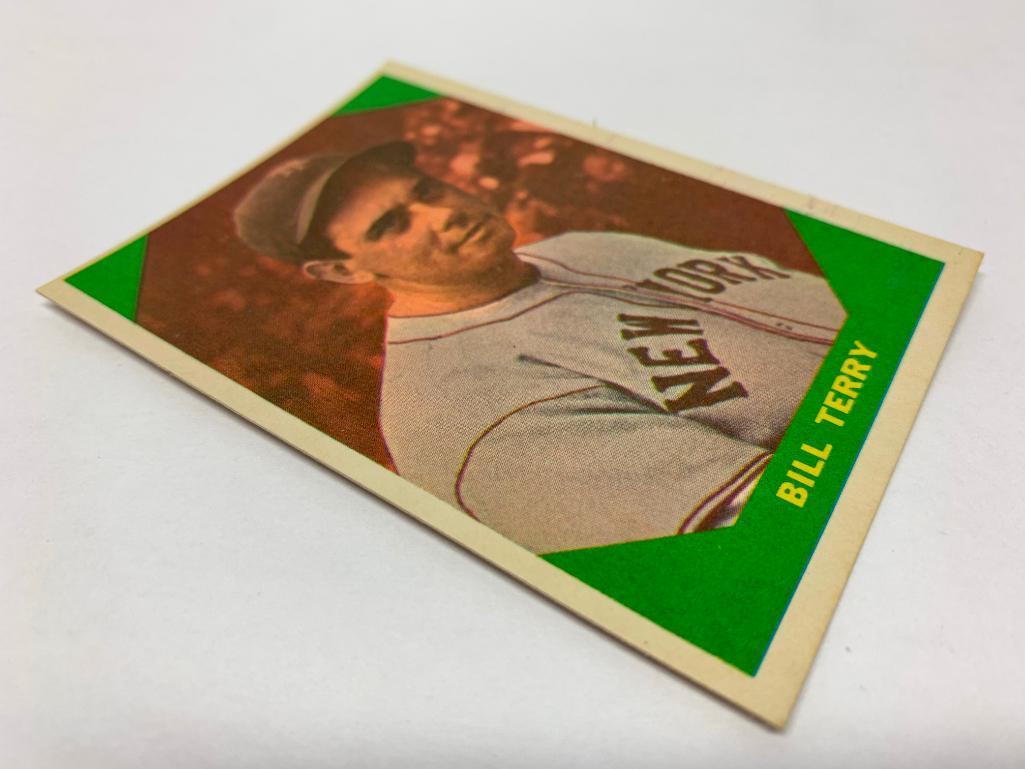 (5) 1960 Fleer Baseball Greats Cards
