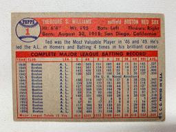 1957 Topps #1 Ted Williams