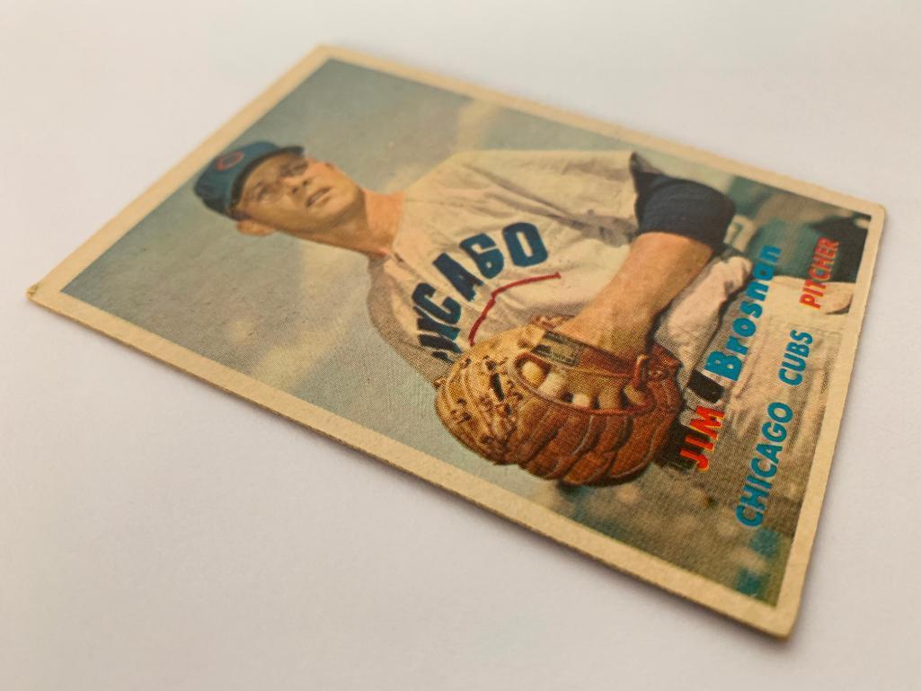 (4) 1957 Topps Baseball Cards