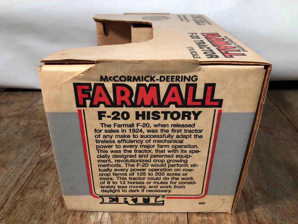 Ertl McCormick-Deering Farmall F-20 Tractor