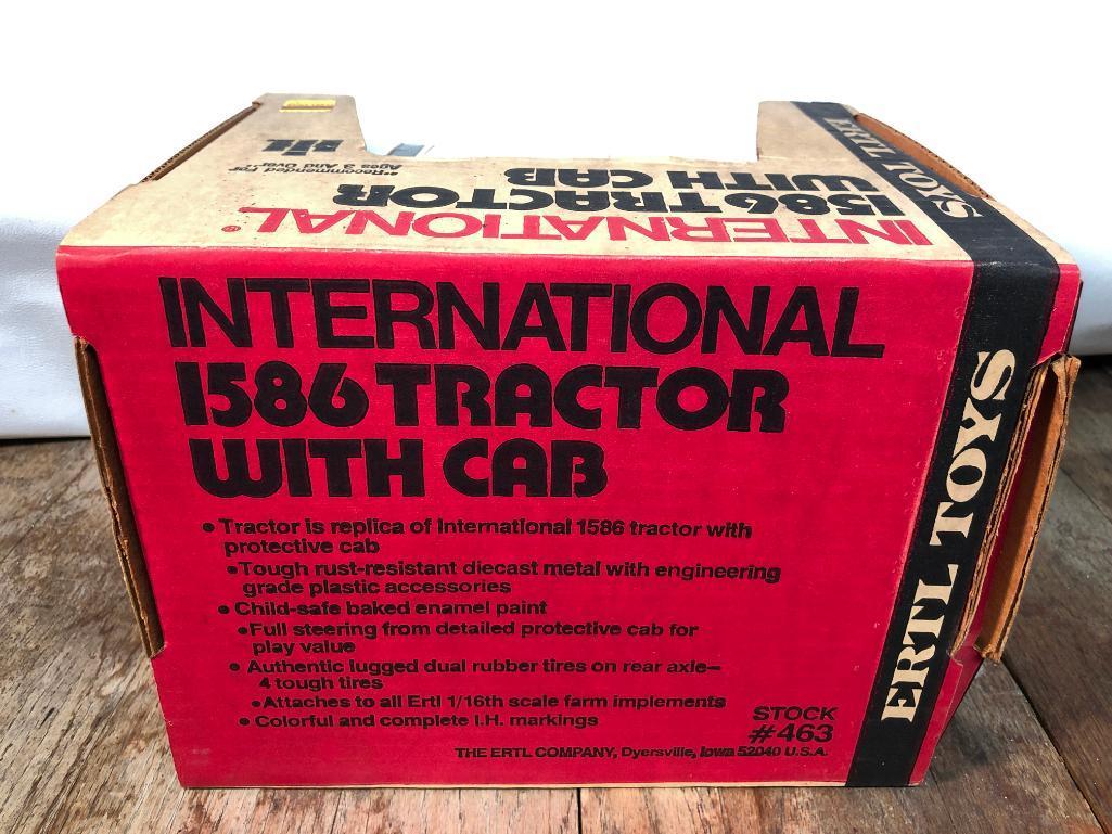 Ertl Toys International 1586 Tractor W/Cab