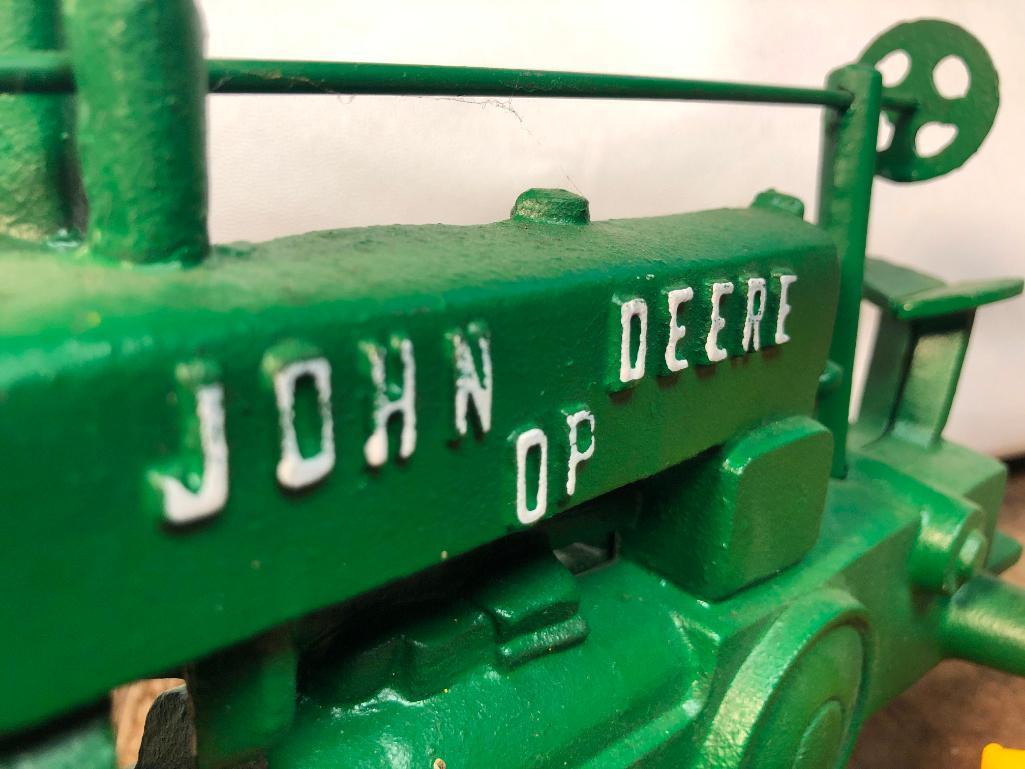 Cast Iron John Deere Tractor