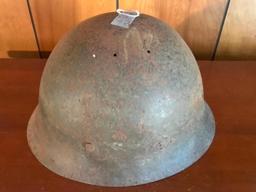 Vintage WW II Military Helmet W/Out Liner