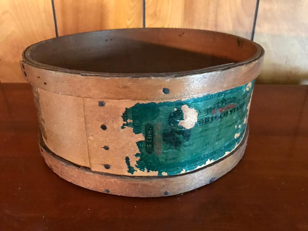 Wooden Twist Tobacco Shipping Box From Covington, Ky.