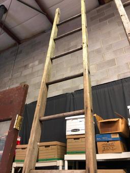 Large, Vintage Wood Ladder