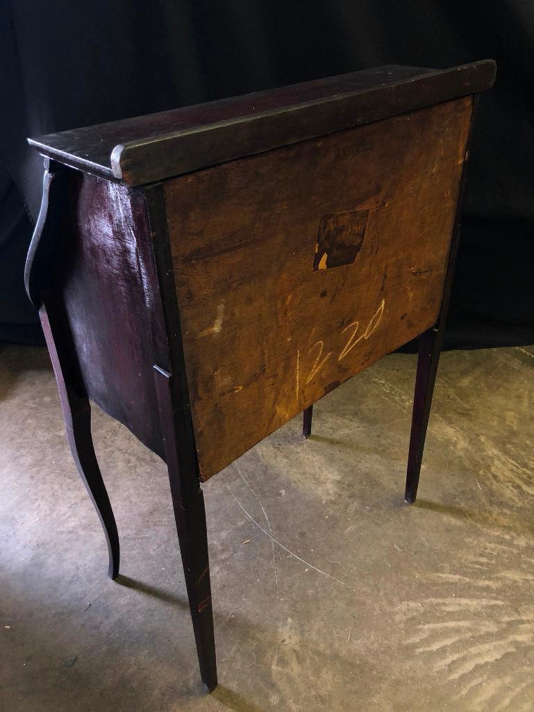 Antique Mahogany Drop Front Desk