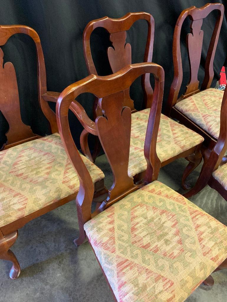 (5) Cherry Dining Room Chairs