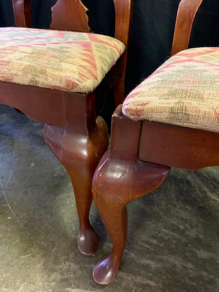 (5) Cherry Dining Room Chairs