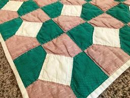 Hand Stitched Quilt Panel