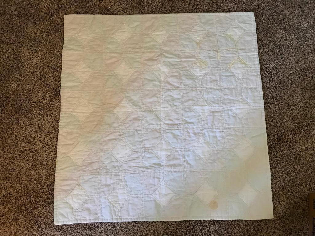 Hand Stitched Quilt Panel