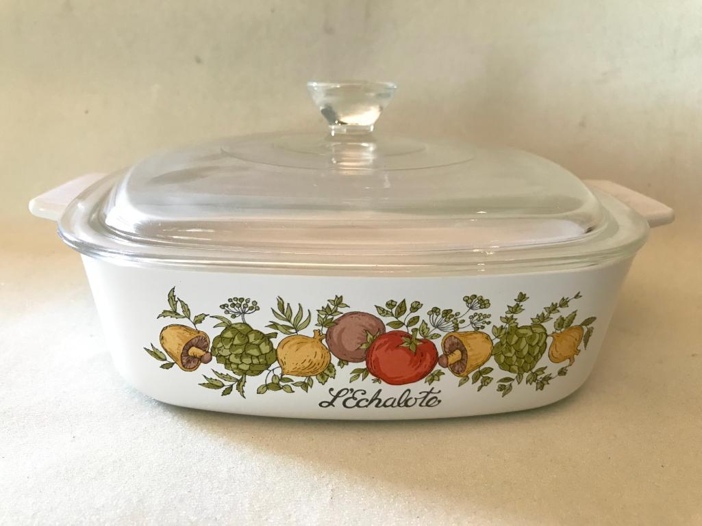 Corning Ware 1 Quart Dish with Glass Lid