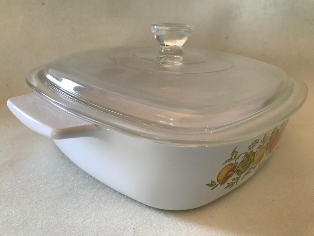 Corning Ware 1 Quart Dish with Glass Lid