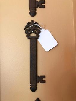 (3) Metal Decorator Keys