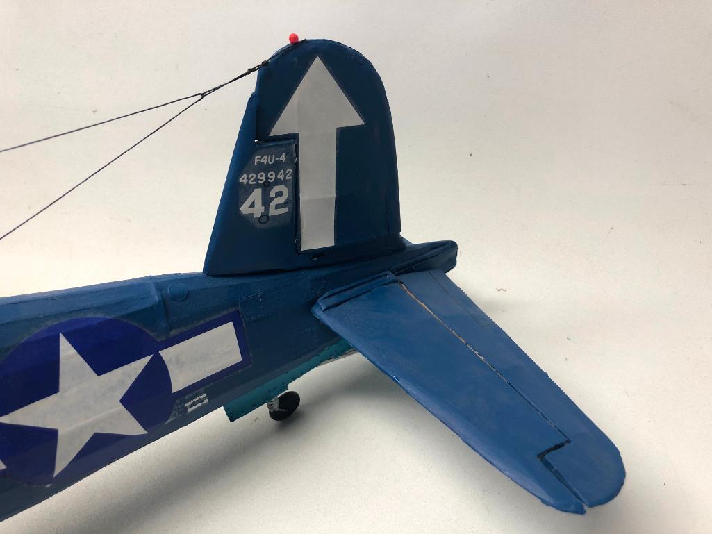 Home-Made Model Militry Plane