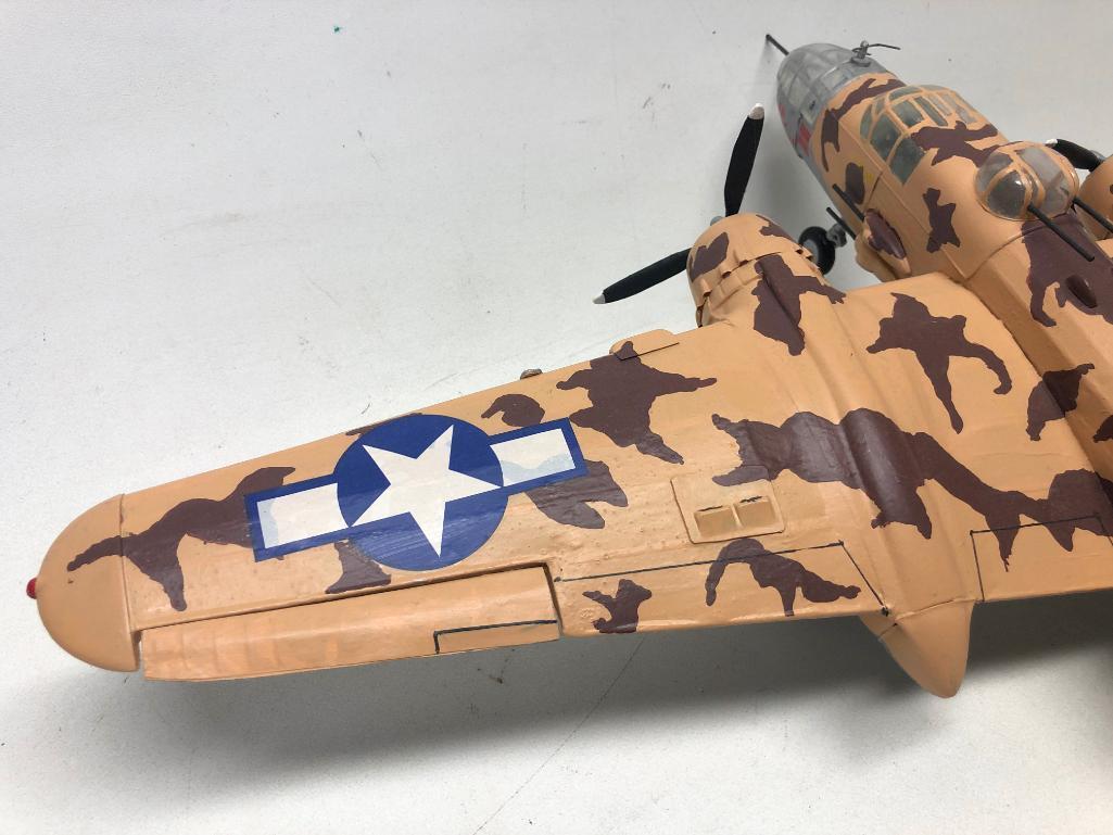 Home-Made Model Military Plane