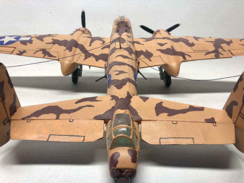 Home-Made Model Military Plane