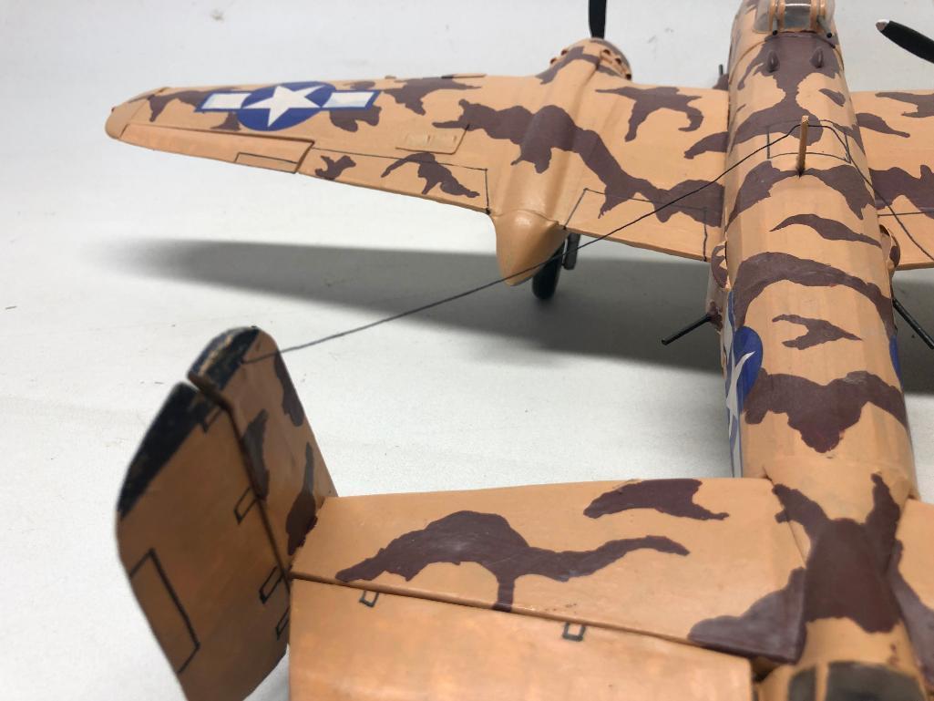 Home-Made Model Military Plane