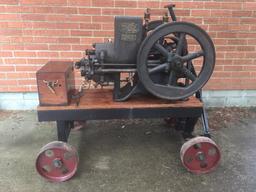 Antique Engine "Atlantic Diaphragm Pumping Engine" By Harold L. Bond Company"