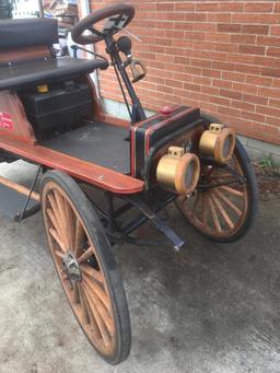 1/3 Scale 1916 International Harvester Corporation Auto Wagon Built By Milton Deets, Dayton, Ohio