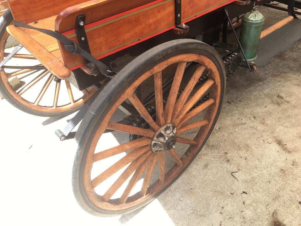 1/3 Scale 1916 International Harvester Corporation Auto Wagon Built By Milton Deets, Dayton, Ohio