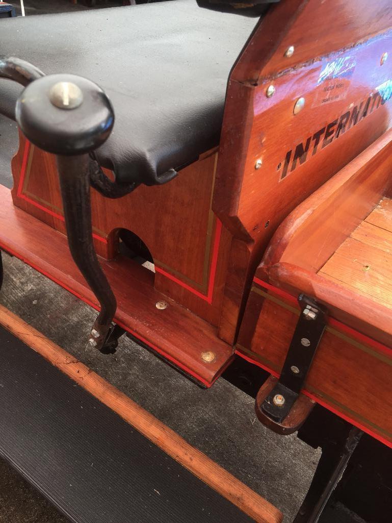 1/3 Scale 1916 International Harvester Corporation Auto Wagon Built By Milton Deets, Dayton, Ohio