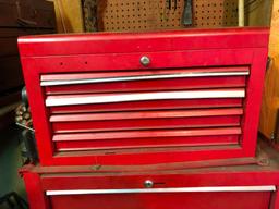 Stacking, Red Tool Box