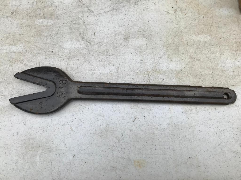 Antique No. 3 "Alligator" Wrench