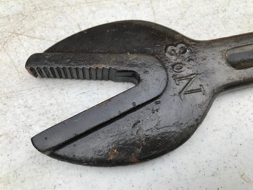 Antique No. 3 "Alligator" Wrench