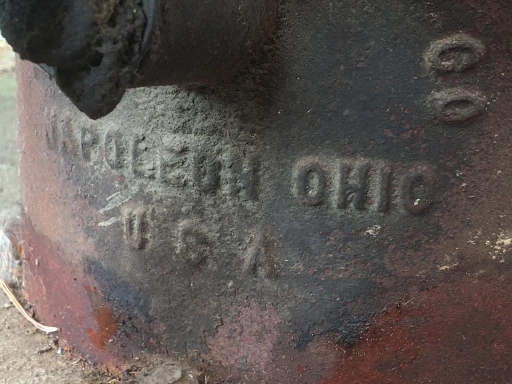 The HC Lees-Aller Company Napolean Ohio Pump Model 54