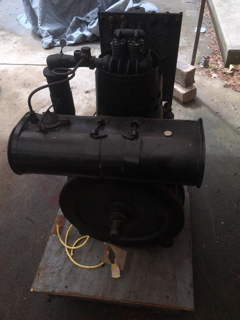 Antique Generator On Cart-Electric Motor?