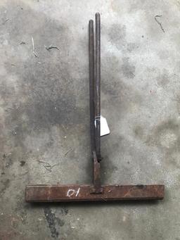 Antique Long Handled Bending Brake