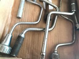 Group Of 3/8" & 1/2" Ratchets & Wrenches