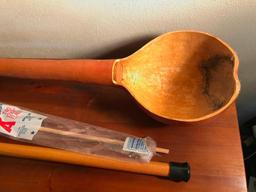 Long Dipping Gourd & Walking Cane