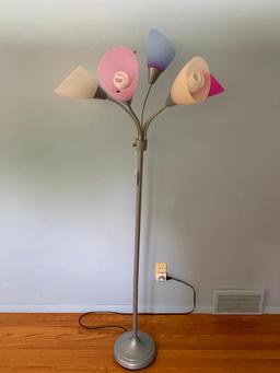 Adjustable 5-Light Floor Lamp