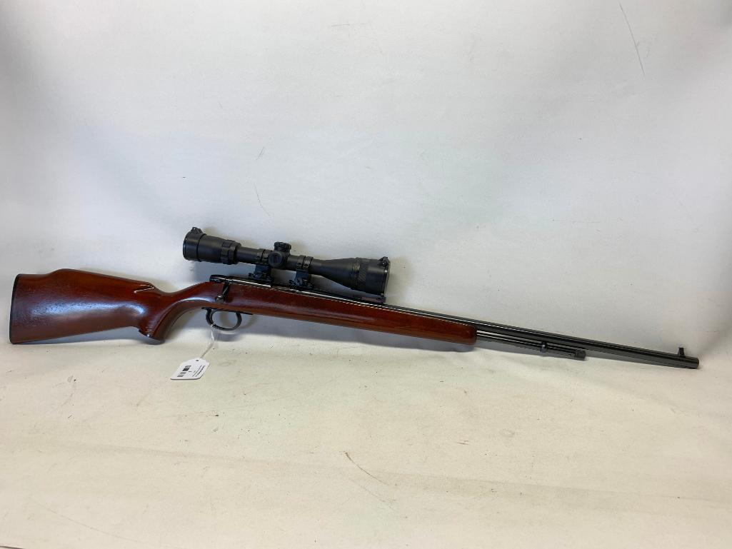 Remington Model 592M Bolt Action Rifle W/Banner Scope Shoots 5MM Magnum Ammo