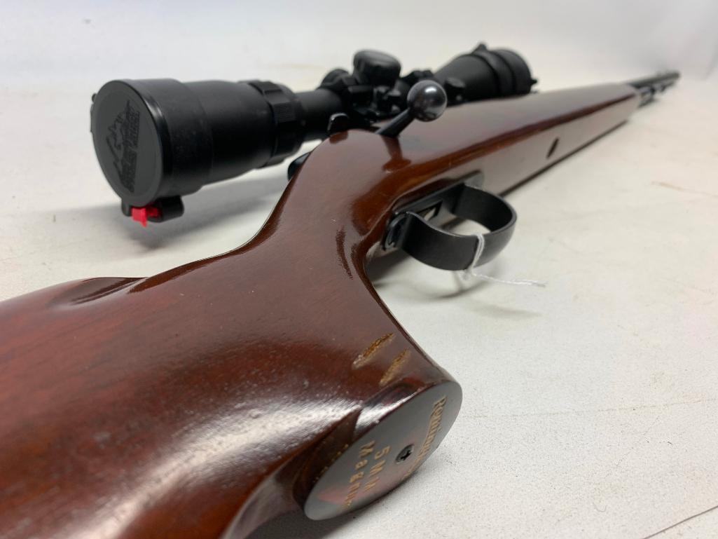 Remington Model 592M Bolt Action Rifle W/Banner Scope Shoots 5MM Magnum Ammo