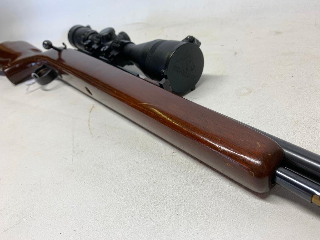 Remington Model 592M Bolt Action Rifle W/Banner Scope Shoots 5MM Magnum Ammo