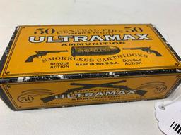 (50) Rounds Ultramax .45 Colt Ammo In Classic Looking Box