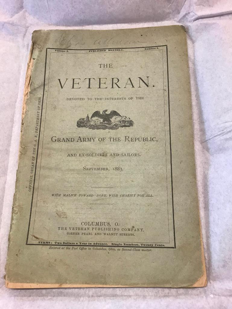 1883, The Veteran, Volume 4, Number 3, Magazine,