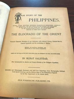 1898 The Story of the Philippines and Our New Possessions Book