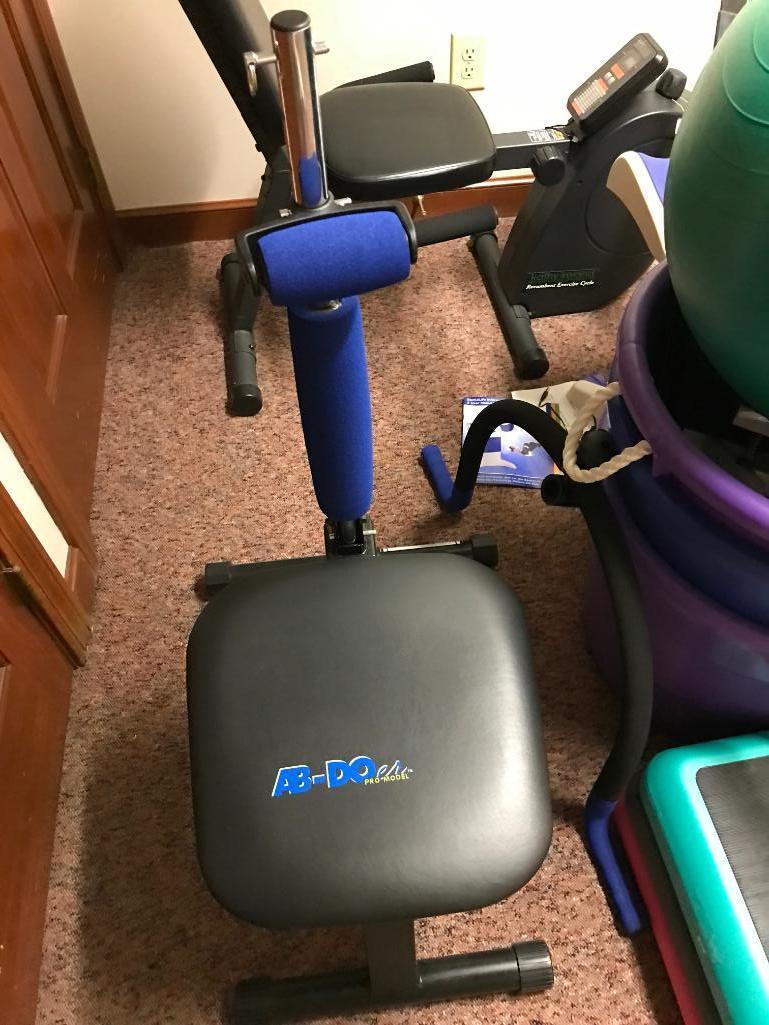 Exercise Ball, Tubs, & Misc. Exercise Items