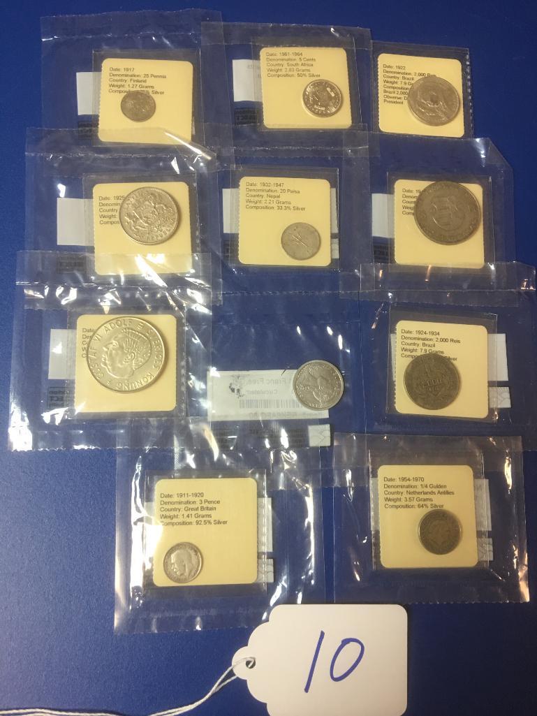 Group of Foreign Coins from Littleton Coin Company LLC