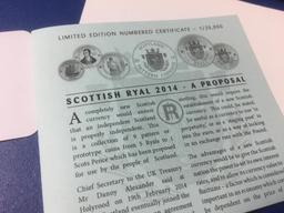 2014 Scotland Ryal Pattern Collection in Case, Item #A7454