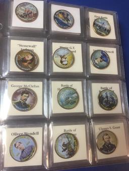 Mystic Stamp Company , Civil War, Half Dollar Coin Collection