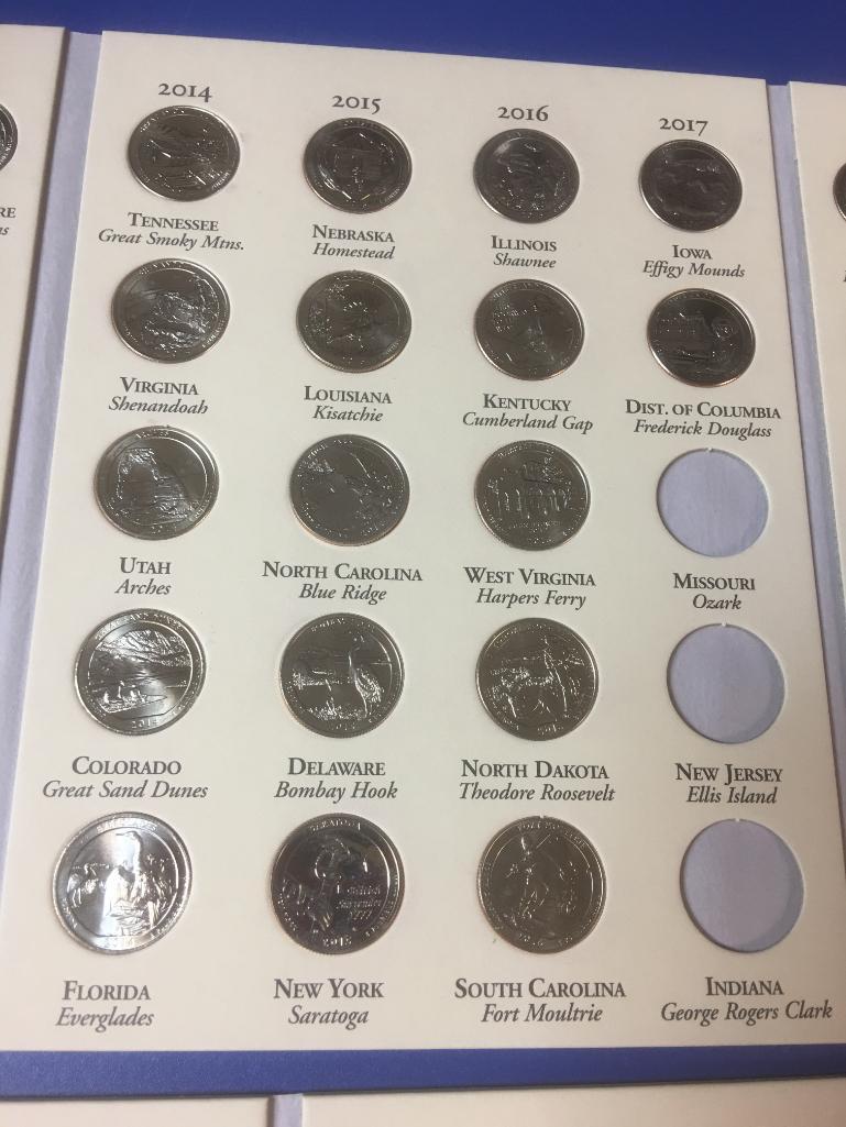 Two Books of Fifty States Quarters