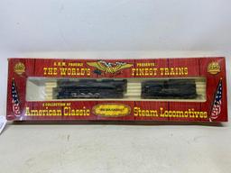 HO Scale "Berkshire" Steam Locomotive & Tinder-Mint In Box