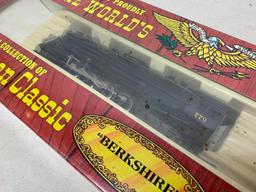 HO Scale "Berkshire" Steam Locomotive & Tinder-Mint In Box