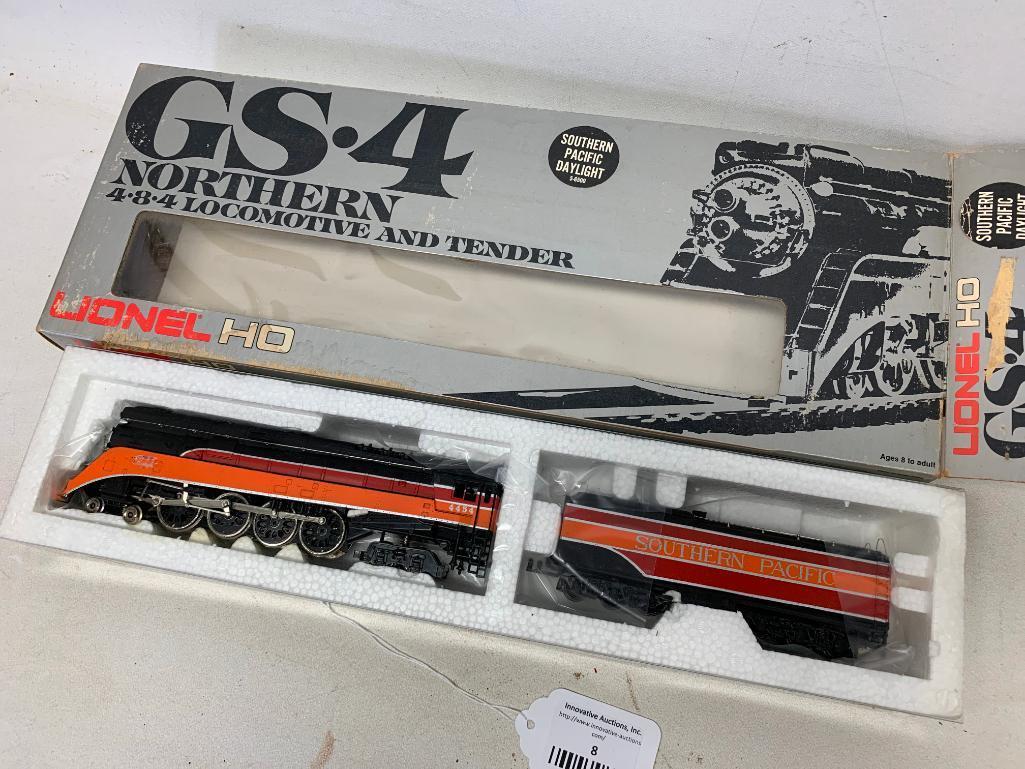 Lionel HO Scale GS-4 Northern Locomotive & Tender-Appears Mint In Box