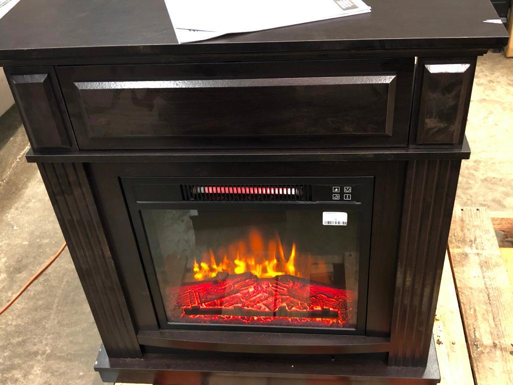 Hampton Bay Compact Infrared Fireplace